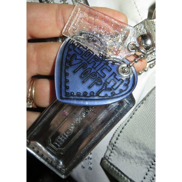 Coach Poppy Limited Edition Ombre Story Patch Spotlight Rhinestone Bag & Wallet - Picture 10 of 16